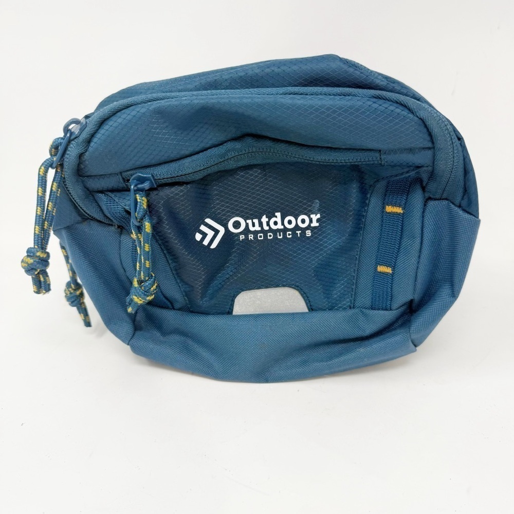 OUTDOOR PRODUCTS Blue Waist Pack H2O MOJAVE 8.0 Water Bottle Holder NO BOTTLES